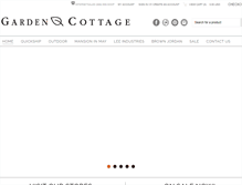 Tablet Screenshot of gardencottage.com